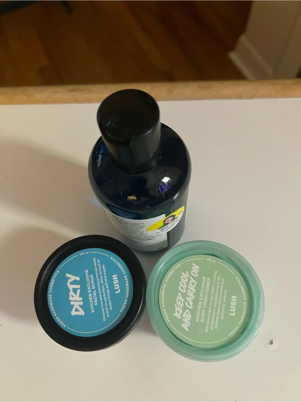 LUSH AUGUST KITCHEN EXCLUSIVE BOX TRIO  FREEZE, DIRTY AND KEEP COOL